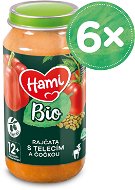 Hami Organic Tomatoes with veal and lentils 6×250 g - Baby Food
