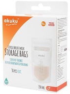 AKUKU disposable sterile food storage bags 150 ml, 30 pcs - Breastmilk Storage Bags