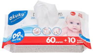 AKUKU baby wet wipes 99% water 70 pcs - Baby Wet Wipes