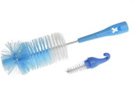 AKUKU bottle and pacifier brush (mix of colours) - Brush for cleaning feeding bottles