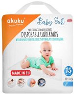 AKUKU disposable pad Baby Soft 40 × 60 cm, 15 pcs - Changing Pad