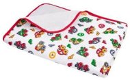 AKUKU terry mat with waxed canvas 50 × 70 cm, cars, multicoloured - Changing Pad