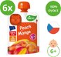 DEVA Peach, Mango 6×90g - Baby Food
