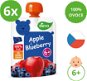 DEVA Apple, Blueberry 6×90g - Baby Food