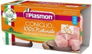 PLASMON gluten-free meat with grain rabbit without starch and salt 2×80 g, 4m+ - Baby Food