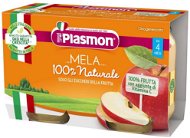 PLASMON bezlepkový ovocný, jablko 2× 104 g, 4 mes.+ - Príkrm