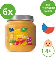 DEVA Mango, Apple 6×125g - Baby Food