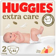 HUGGIES Extra Care vel. 2 (82 ks) - Jednorázové pleny