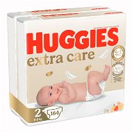 HUGGIES Extra Care veľkosť 2 (164 ks) - Jednorazové plienky