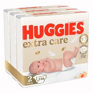 HUGGIES Extra Care veľkosť 2 (246 ks) - Jednorazové plienky