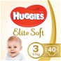 HUGGIES Elite Soft veľkosť 3 (40 ks) - Jednorazové plienky