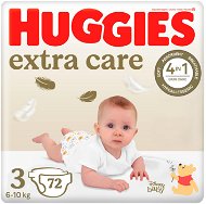 HUGGIES Extra Care vel. 3 (72 ks) - Jednorázové pleny
