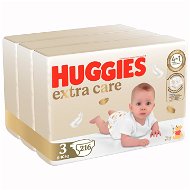 HUGGIES Extra Care size 3 (216 pcs) - Disposable Nappies
