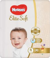 HUGGIES Elite Soft veľkosť 4 (33 ks) - Jednorazové plienky