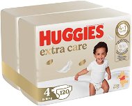 HUGGIES Extra Care veľ. 4 (120 ks) - Jednorazové plienky