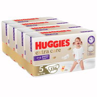 HUGGIES Extra Care Pants vel. 5 (136 ks) - Plenkové kalhotky