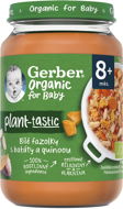 GERBER Organic 100 % rastlinný príkrm biele fazuľky so sladkým zemiakom a quinoou 190 g - Príkrm