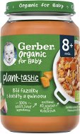 GERBER ORGANIC 100% rostlinný příkrm bílé fazolky se sladkým bramborem a quinoou 190 g - Příkrm