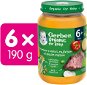 GERBER Organic baby food vegetables with veal 6× 190 g - Baby Food