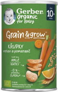 Chrumky pre deti GERBER Organic chrumky s mrkvou a pomarančom 35 g - Křupky pro děti