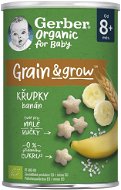 GERBER Organic chrumky banánové 35 g - Chrumky pre deti
