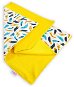 PETIT LULU Turquoise feather changing mat, 70 × 50 cm - Changing Pad
