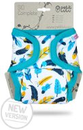 PETIT LULU Turquoise feathers SIO complete pat - Cloth Nappies