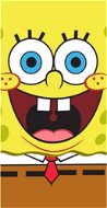 CARBOTEX Sponge Bob Face 70×140cm - Children's Bath Towel