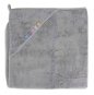 Children's Bath Towel CEBA EcoVero Line Drizzle hooded towel, 100 × 100 cm - Dětská osuška