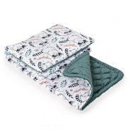CEBA baby blanket 75 × 100 + cushion 30 × 40 Raccoon - Blanket