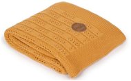 CEBA knitted blanket in gift box Herringbone Peru, 90 × 90 cm - Blanket
