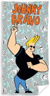 CARBOTEX Amazing Johnny Bravo 70×140cm - Children's Bath Towel