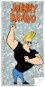 CARBOTEX úžasný Johnny Bravo 70 × 140 cm - Detská osuška