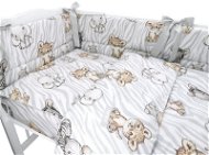 COSING 4D sada obliečok Comfort – Safari Natural - Detská posteľná bielizeň