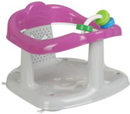 MALTEX baby bath seat with toy grey/pink - Bath seat for children