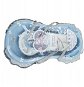MALTEX newborn bear blue, 84 cm - Tub
