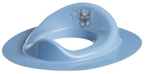 MALTEX teddy bear seat blue - Children's toilet training seat - Main image