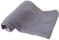 BABYMATEX Muslin Cotton Diapers Grey 2 pcs White 1 pcs, 70 × 80 cm - Cloth Nappies