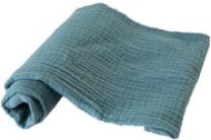 BABYMATEX Muslin cotton diapers turquoise 2 pcs white 1 pcs, 70 × 80 cm - Cloth Nappies