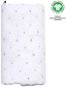 MOTHERHOOD muslin diaper BIO XXL Grey and Black Dots, 130 × 130 cm - Cloth Nappies