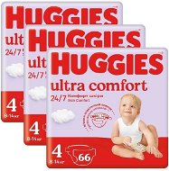 HUGGIES Ultra Comfort Jumbo 4 (198 pcs) - Disposable Nappies