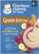 GERBER Natural wheat-oat raspberry and banana porridge 220 g - Milk Porridge