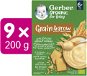 GERBER Organic nemliečna kaša s príchuťou sušienky 9× 200 g - Nemliečna kaša