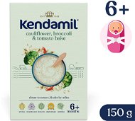 Mliečna kaša Kendamil mliečna kaša s brokolicou, karfiolom a rajčinami (150 g) - Mléčná kaše