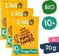 Ella's Kitchen BIO chrumkavé krúžky s banánom a vanilkou (3× 20 g) - Chrumky pre deti
