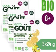 Good Gout BIO wafle s oregánem a olivovým olejem (3× 24 g) - Sušenky pro děti