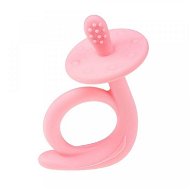 AKUKU baby silicone teether snail pink - Baby Teether