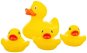 AKUKU hračka do koupele kačenky žluté 4 ks - Ducky