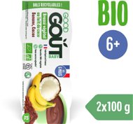 Good Gout BIO Kokosový dezert s kakaom a banánom (2× 100 g) - Príkrm