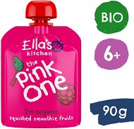 Ella's Kitchen BIO Pink One fruit smoothie with rhubarb (90 g) - Tasakos gyümölcspüré